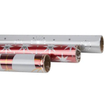 Christmas Shiny Gift Wrap 1m x 700mm assorted